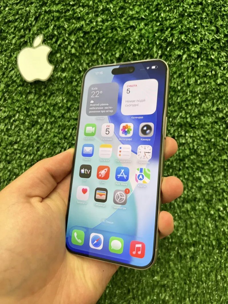 iPhone 15 Pro Max 256gb Natural T. Neverlock в Чудовому стані / АКБ 88%! — фото 4