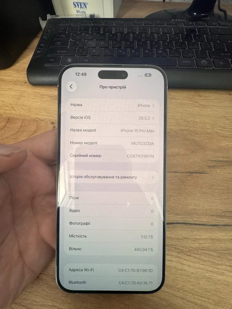 iPhone 15 PRO Max 512 Gb White Neverlock — фото 6