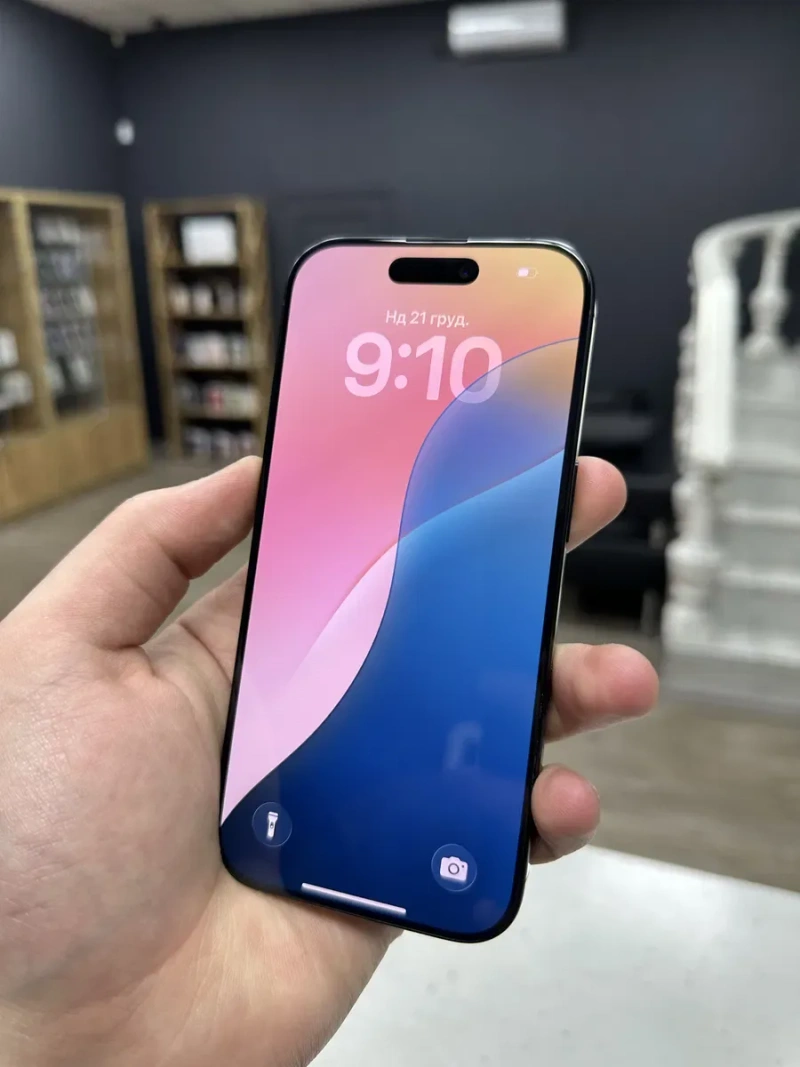 iPhone 16 Pro 128gb Black Titanium Neverlock Ідеальний стан / АКБ 100% — фото 3