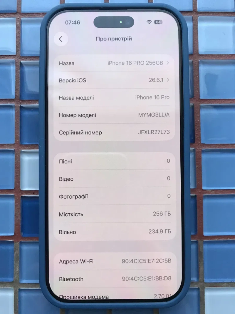 iPhone 16 Pro 256GB Black Titanium — фото 4