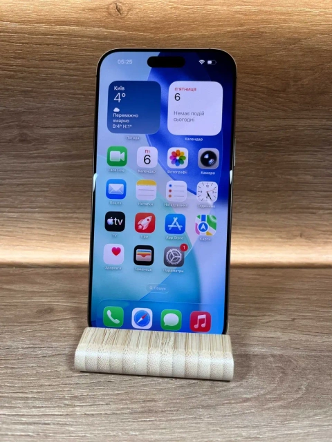 iPhone 16 Pro Max 256 Desert ! АКБ: 100%! № 9121 ! ІДЕАЛЬНИЙ ! З США ! Айфон купити оригінал !!