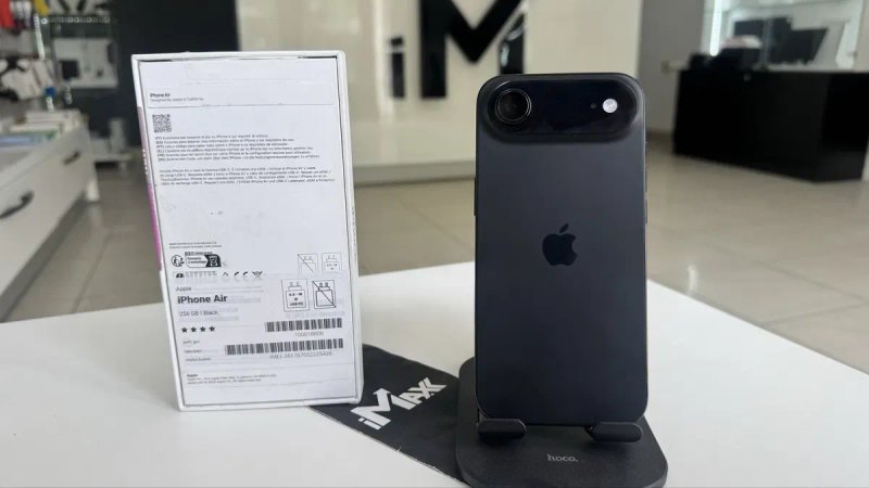 iPhone 17 Air 256Gb Black 100% 89 циклів Неверлок 865$ — фото 3