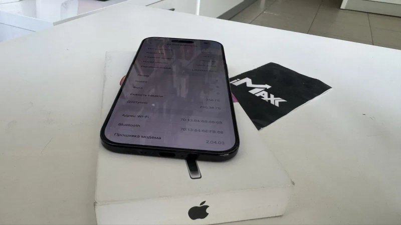 iPhone 17 Air 256Gb Black 100% 89 циклів Неверлок 865$ — фото 7