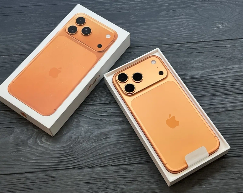 iPhone 17 Pro Max 256 gb Orange фізична Sim Магазин Гарантія — фото 2