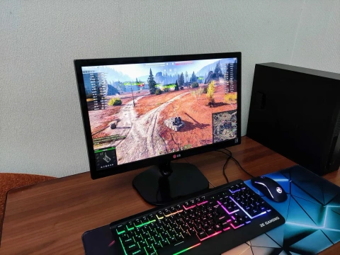 IPS монитор 22 дюйма LG 22mp55 / 1920 x 1080 fullhd