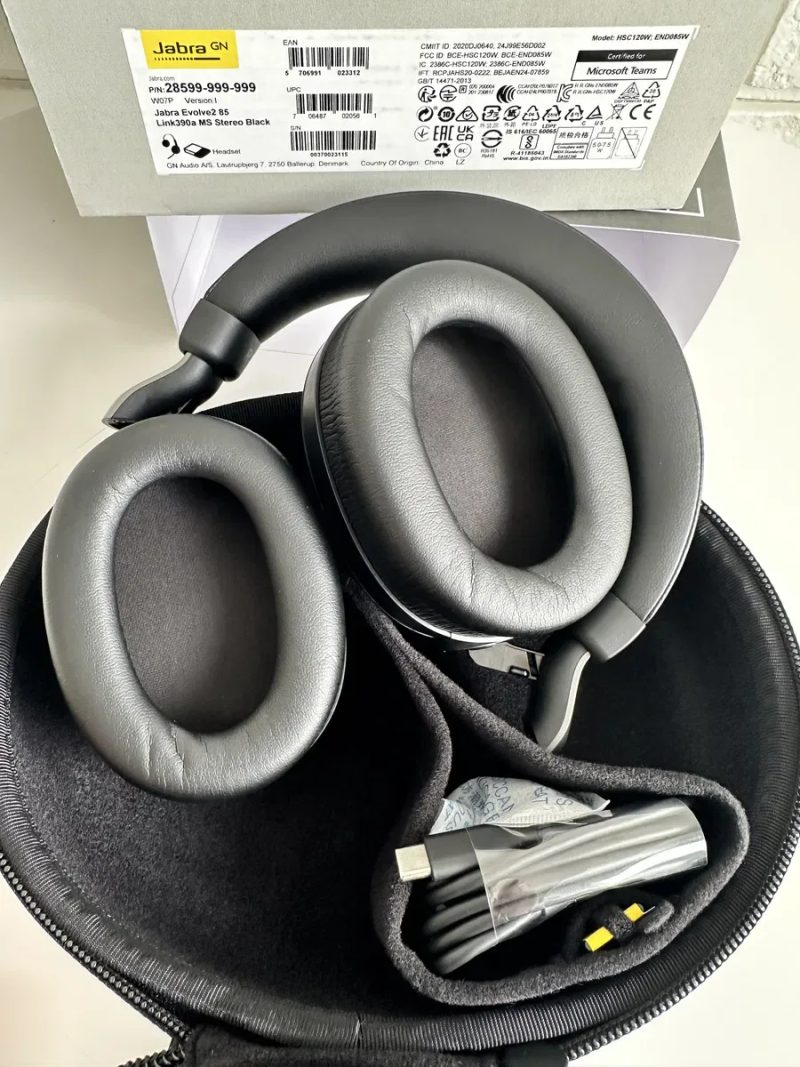 Jabra Evolve 2 85  USB-A-С гарнітура навушники опт нові оригінал — фото 7