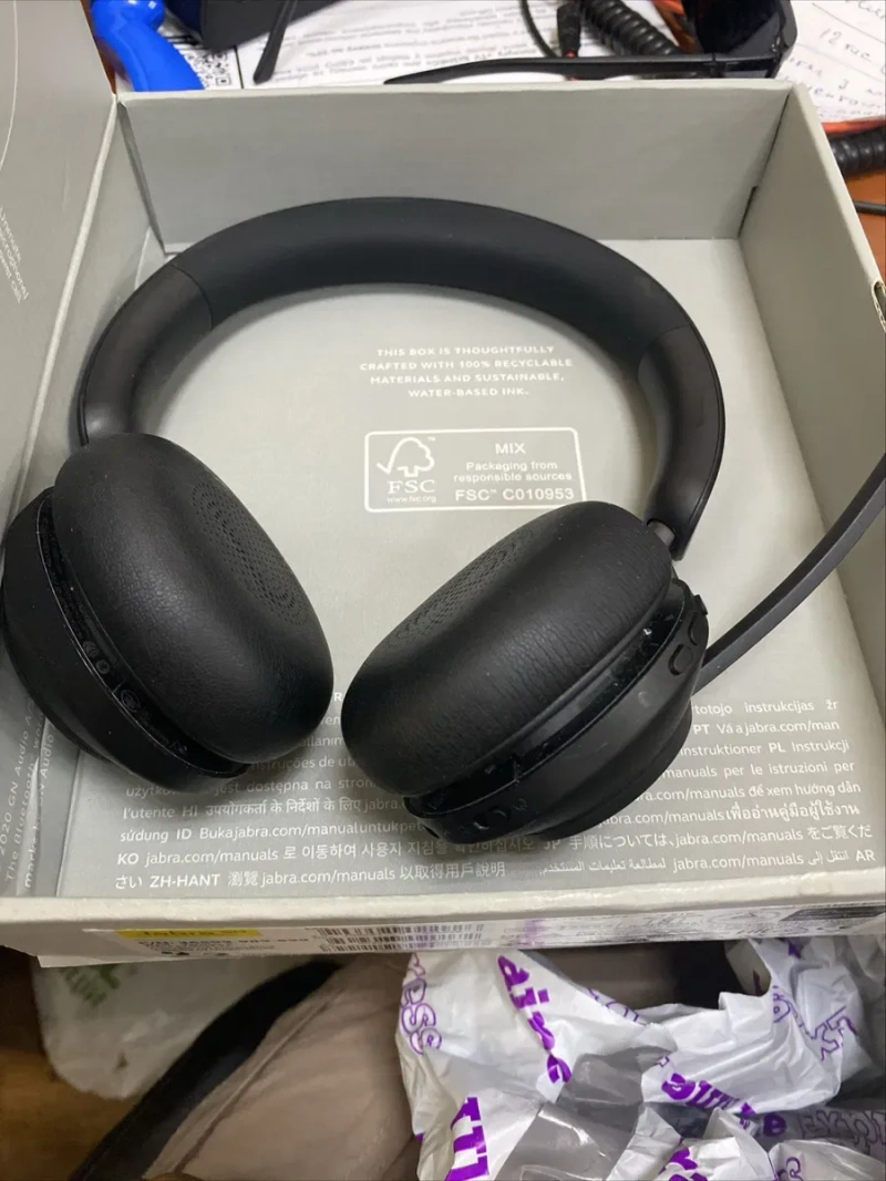 Jabra Evolve2 65 Stereo USB-C Гарантія 6 міс — фото 3