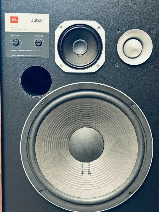 JBL L65 Jubal на родных драйверах JBL — бас 126A альнико, середина LE5-9, легендарный твитер-«пуля» 075 — фото 3