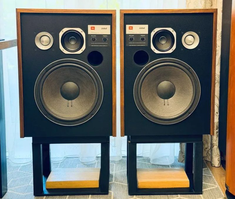 JBL L65 Jubal на родных драйверах JBL — бас 126A альнико, середина LE5-9, легендарный твитер-«пуля» 075 — фото 5
