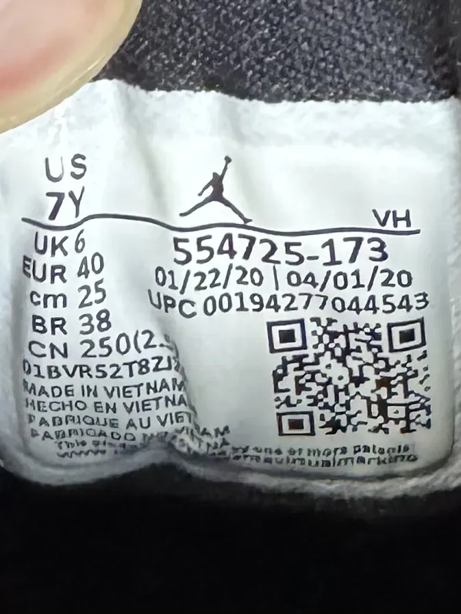 Jordan Air 1 Mid кроссовки 40 размер баскетбольные кожаные белые — фото 2
