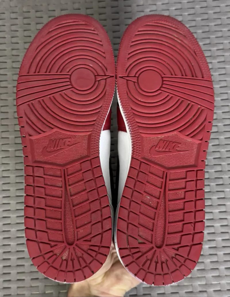 Jordan Air 1 Mid кроссовки 40 размер баскетбольные кожаные белые — фото 6