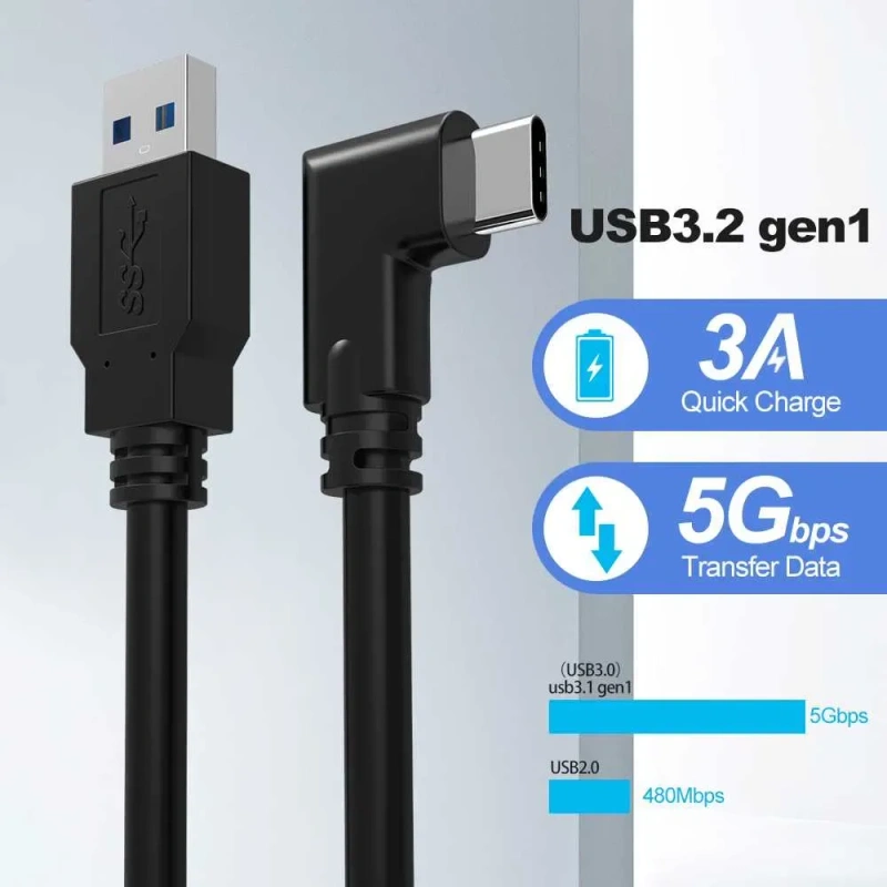 Кабель Oculus Link USB-С, 5 метрів, для шлему ВР Oculus Quest 1/2/3 — фото 2