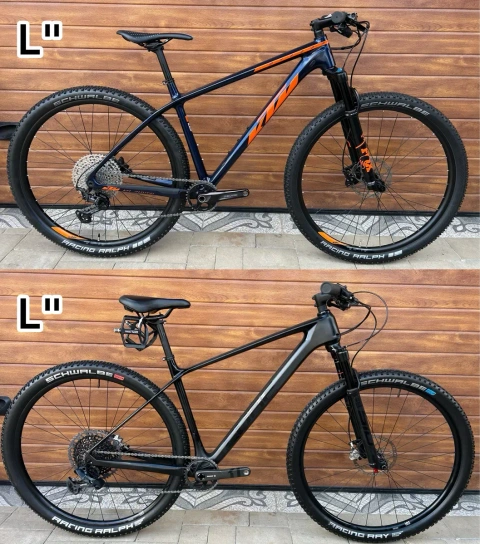 Карбонові велосипеди KTM MYROON MASTER / CUBE Elite C:62 ONE 29" / L"