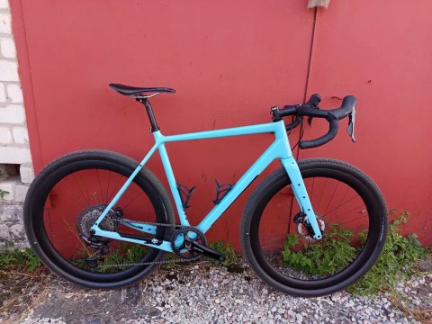 Карбоновый грэвел , карбон колёса, Shimano GRX  1x12 sp.