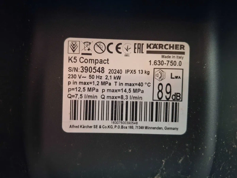 Karcher k5 compact из Германии мойка керхер высокого давления — фото 3