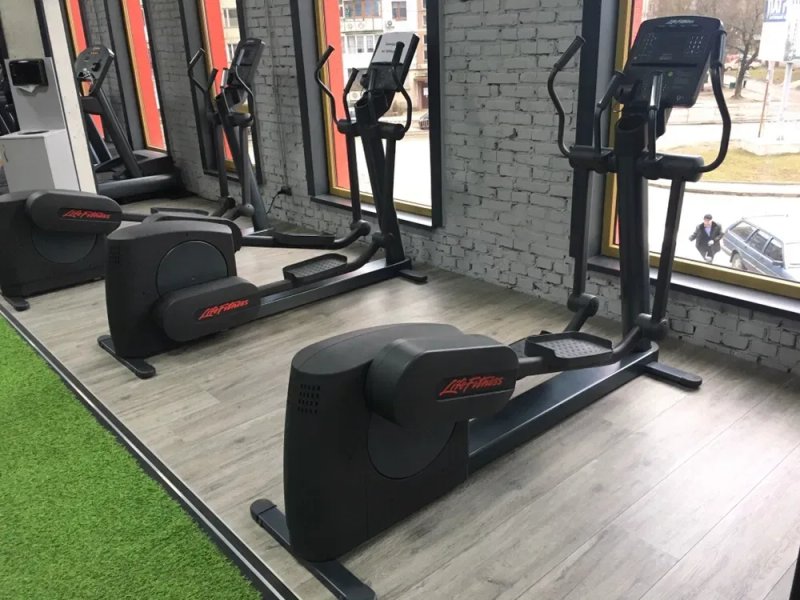 Кардиотренажеры Беговая дорожка орбитрек силовые technogym life fitnes — фото 5