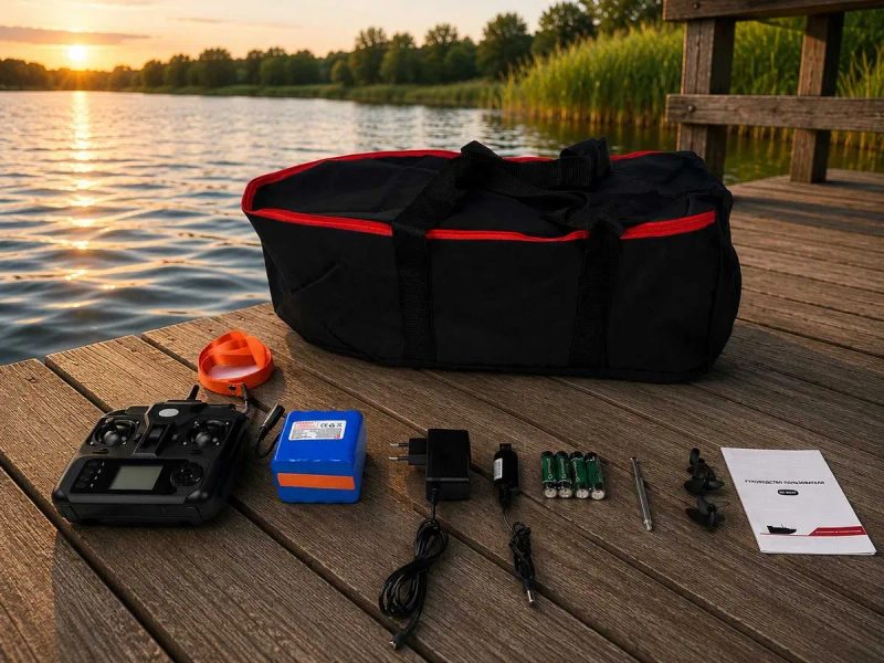 Карповый Кораблик для рыбалки GPS 12000 mAh D16 16 точек Карповый для Рыбалки Кароповий риболовлі Прикормочный Рибацький Прикормки для карпа кораблик — фото 8