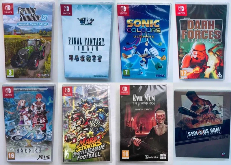 Картриджі для Nintendo Switch, Nintendo 3DS, Nintendo DS, Atari 2600 — фото 2