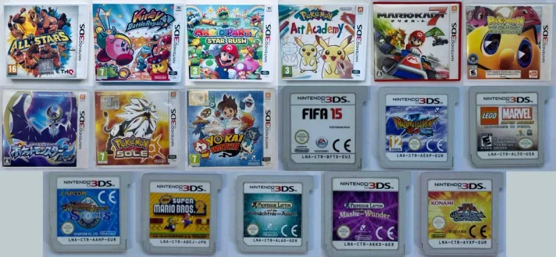 Картриджі для Nintendo Switch, Nintendo 3DS, Nintendo DS, Atari 2600 — фото 4