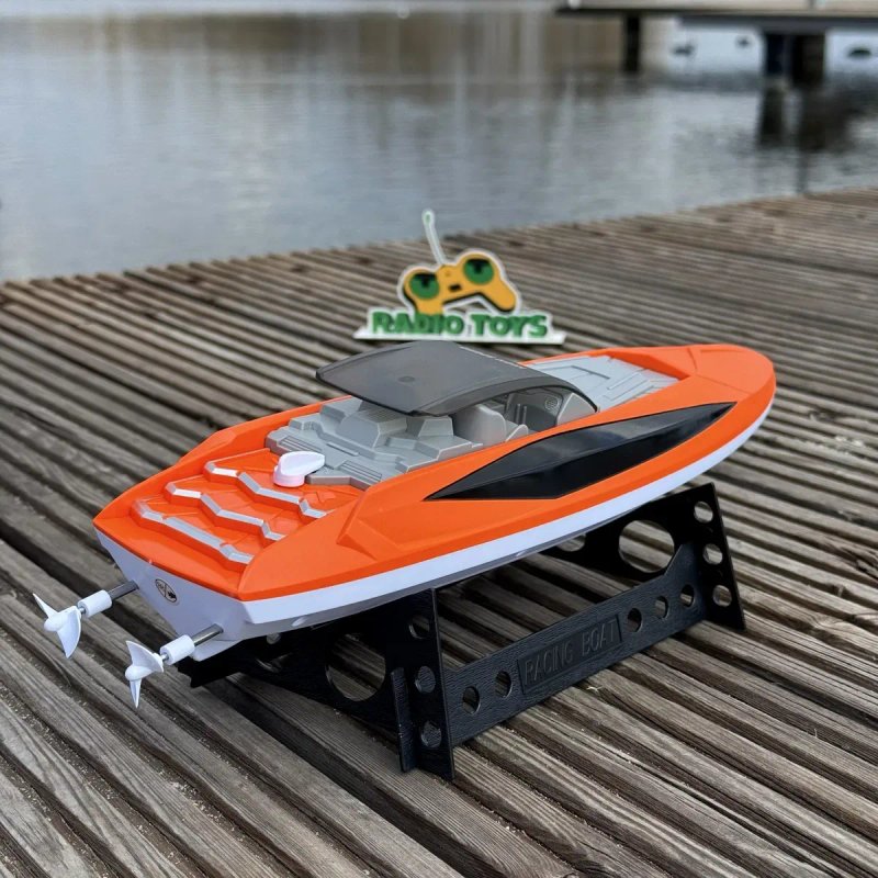 Катер на радіокеруванні Sea Phantom 28 км/год Оранж Корабель на пульті — фото 2