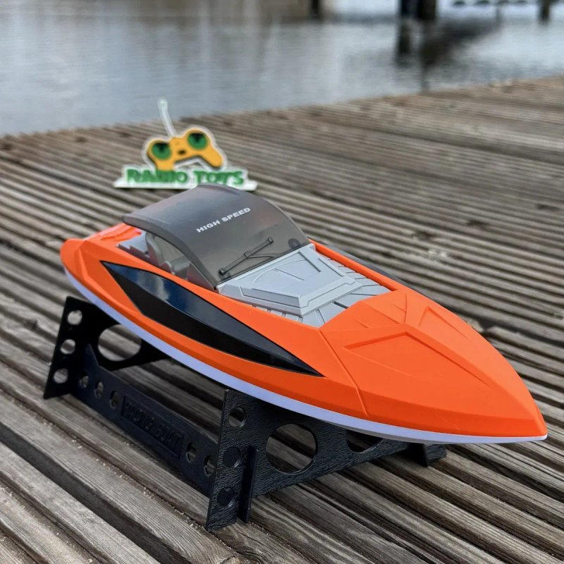 Катер на радіокеруванні Sea Phantom 28 км/год Оранж Корабель на пульті — фото 3
