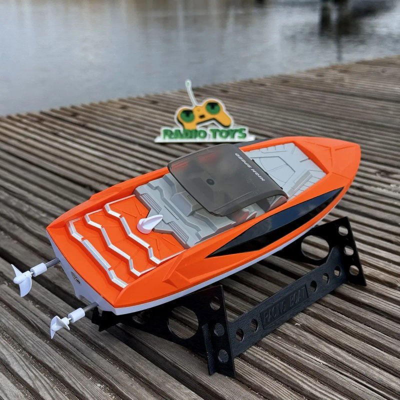 Катер на радіокеруванні Sea Phantom 28 км/год Оранж Корабель на пульті — фото 4