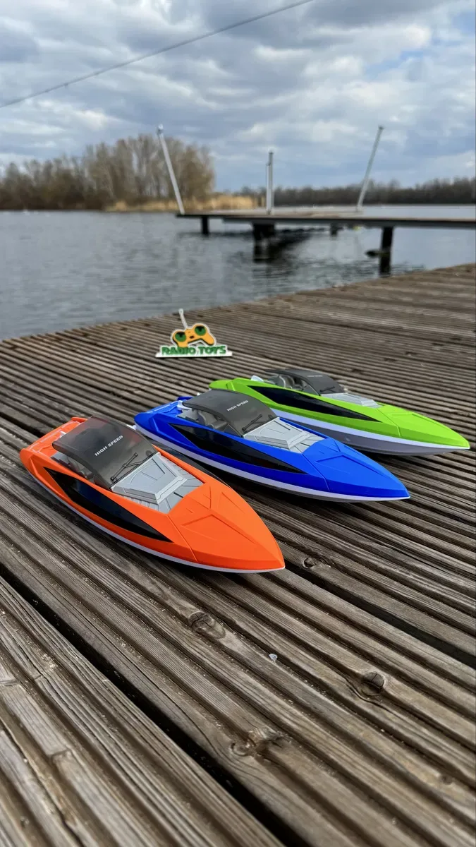 Катер на радіокеруванні Sea Phantom 28 км/год Оранж Корабель на пульті — фото 6