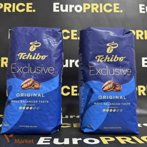 Кава в зернах Tchibo Exclusive Original 1кг