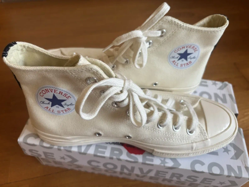 Кеди  Converse x Comme Des Garcons PLAY  Жіночі 41.5 Розмір — фото 2