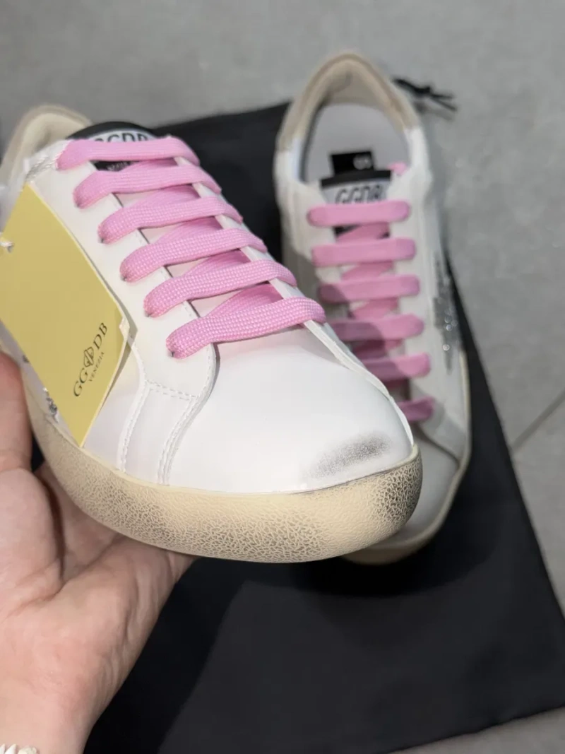Кеди golden goose 37,38 розміри ,срібна зірка голен — фото 6