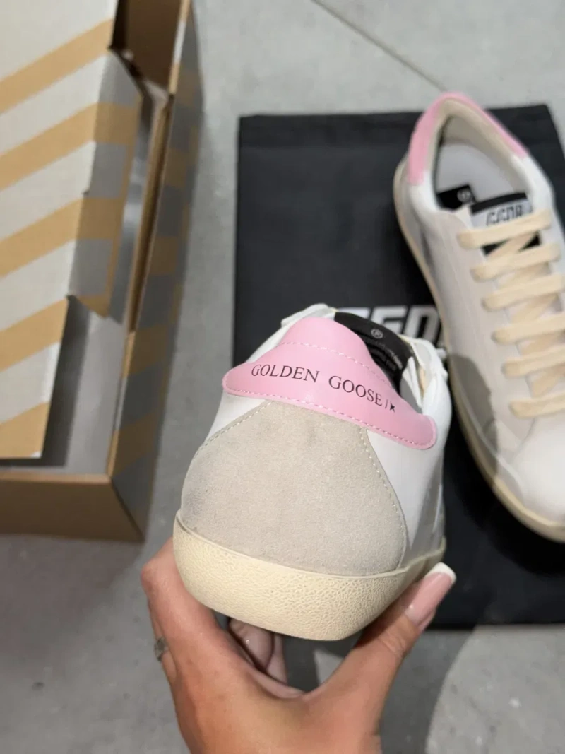 Кеди golden goose 39 розмір,родевий залник голен гус — фото 5