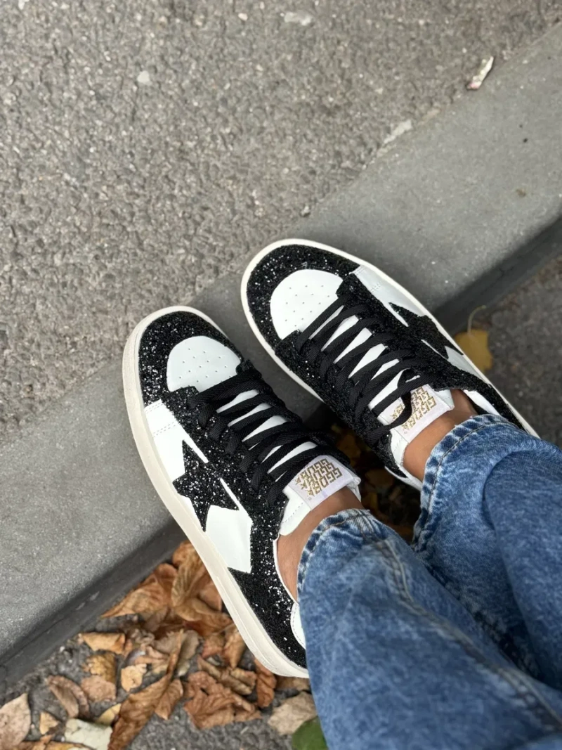 Кеди кросівки голден гуз golden goose gg кроссовки гуси со звездой женские с потертостями — фото 5