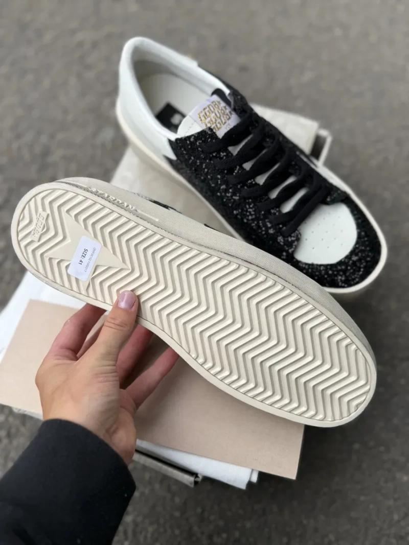 Кеди кросівки голден гуз golden goose gg кроссовки гуси со звездой женские с потертостями — фото 6
