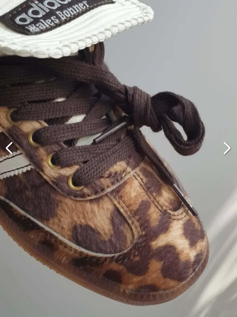 Кеди Кросівки кроссовки Adidas Samba Pony Wales Bonner Leopard — фото 7