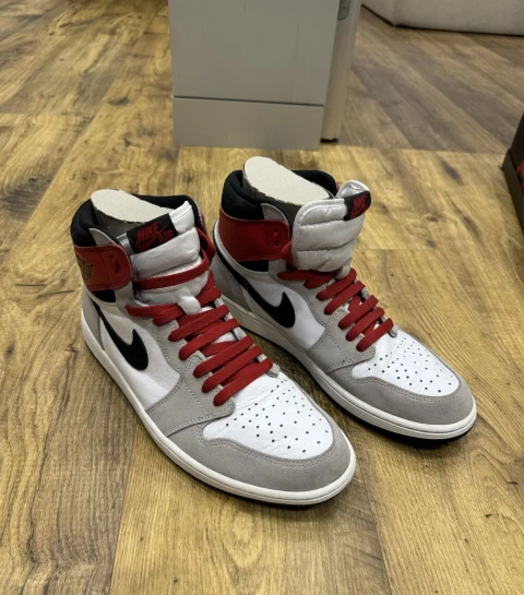 Кеди Nike Air Jordan 1 Retro High OG Light Smoke Grey (Оригінал)