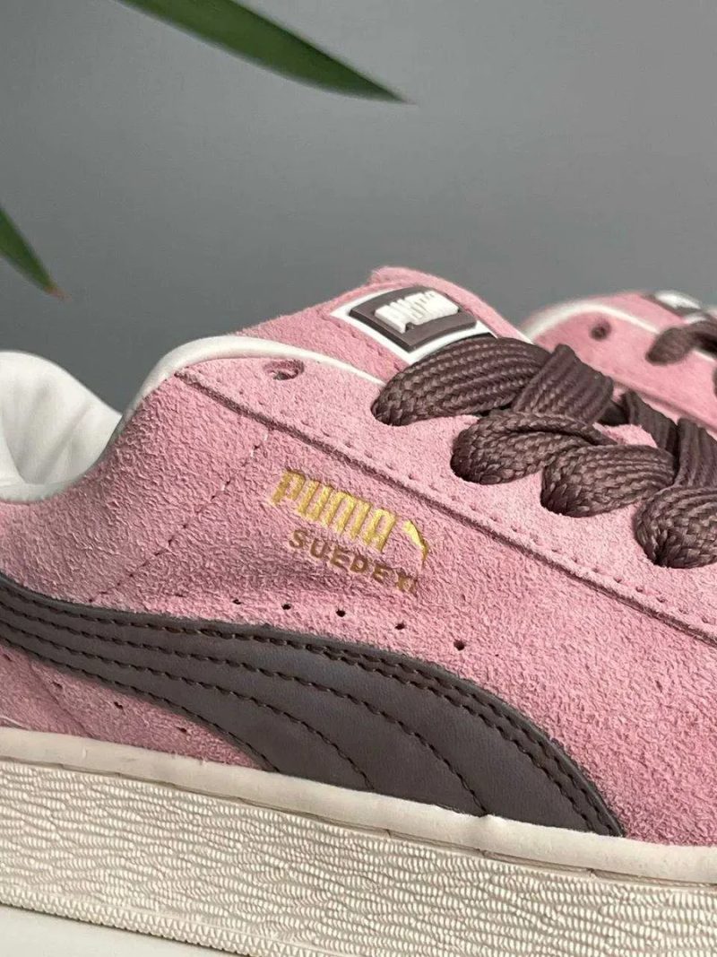 Кеди Puma Suede XL Future Pink кросівки пума рожеві коричневі — фото 4