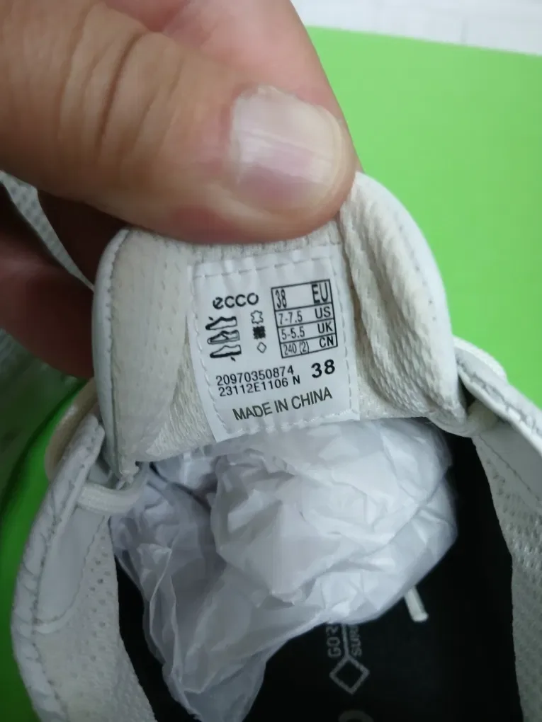 Кеди жіночі білі ECCO Sneaker Street 720 20970350874 розмір 38 — фото 6