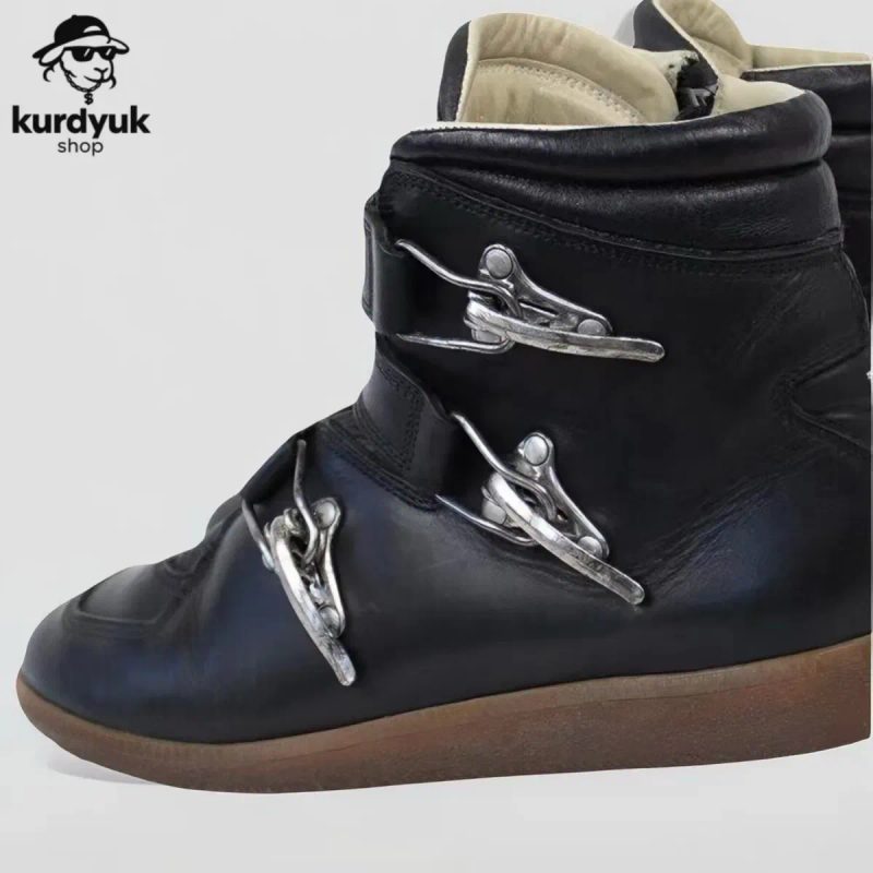 Кеды Maison Margiela Ski Buckle GAT, mm replica, мейсон маржела гатс, boots ,guts ,vintage, archive,архив винтаж y2k — фото 3