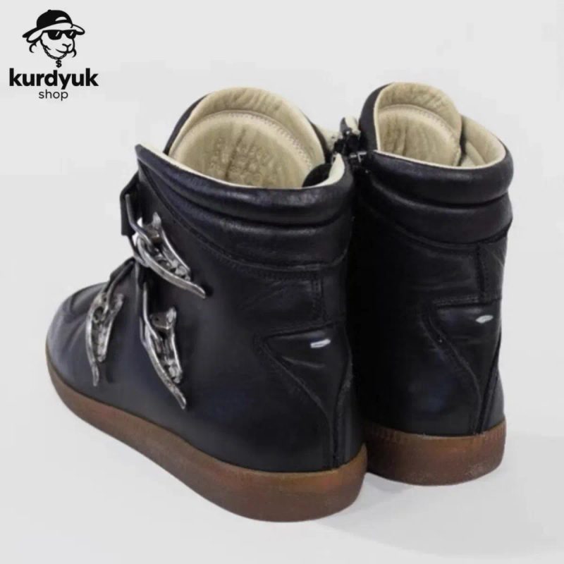 Кеды Maison Margiela Ski Buckle GAT, mm replica, мейсон маржела гатс, boots ,guts ,vintage, archive,архив винтаж y2k — фото 4