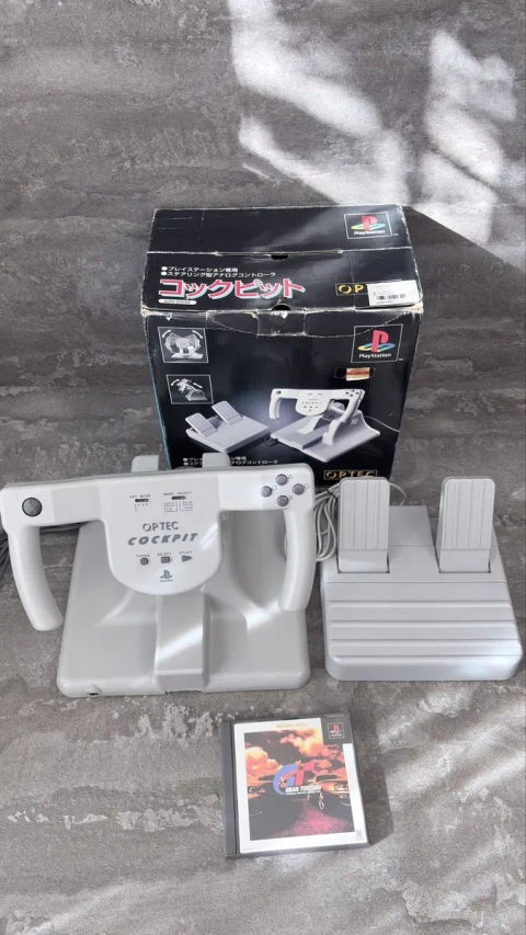 Кермо пілот та педалі SONY PS 1 original Japan