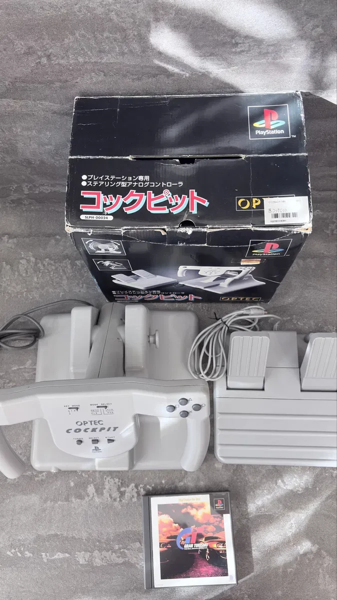 Кермо пілот та педалі SONY PS 1 original Japan — фото 4