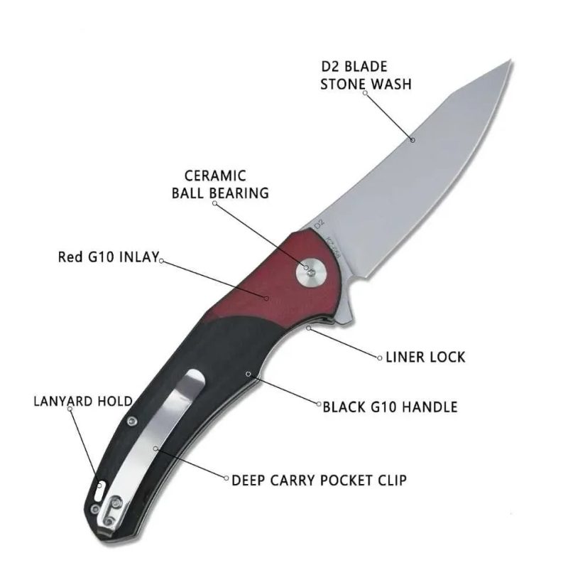 Kerzeman Pocket Folding Knife. ніж складний. складной нож — фото 5