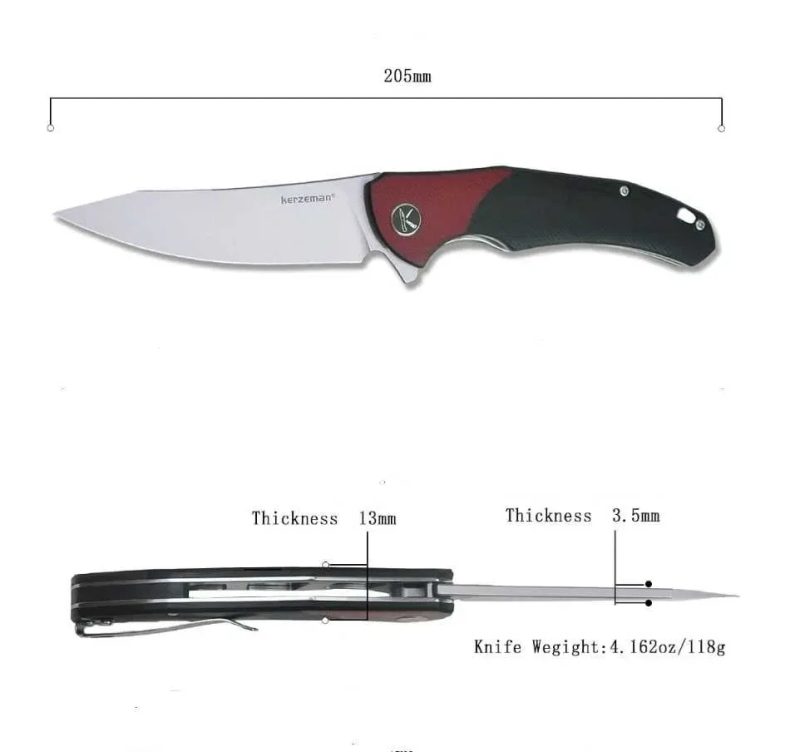 Kerzeman Pocket Folding Knife. ніж складний. складной нож — фото 6