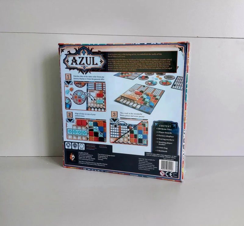 ХіТ! Азул (Azul) краще ніж Catan, Саграда, Санторіні, Печворк — фото 2