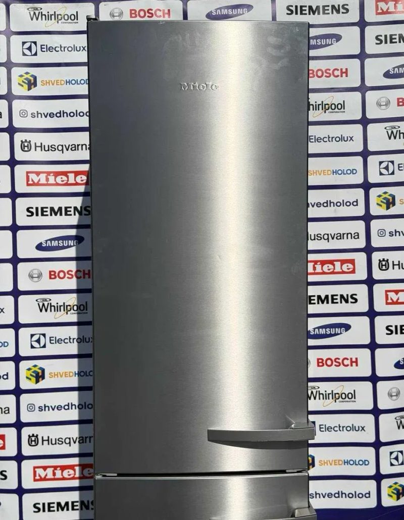 Холодильник б/в Miele No Frost 200см металік ГАРАНТІЯ #08377 — фото 4