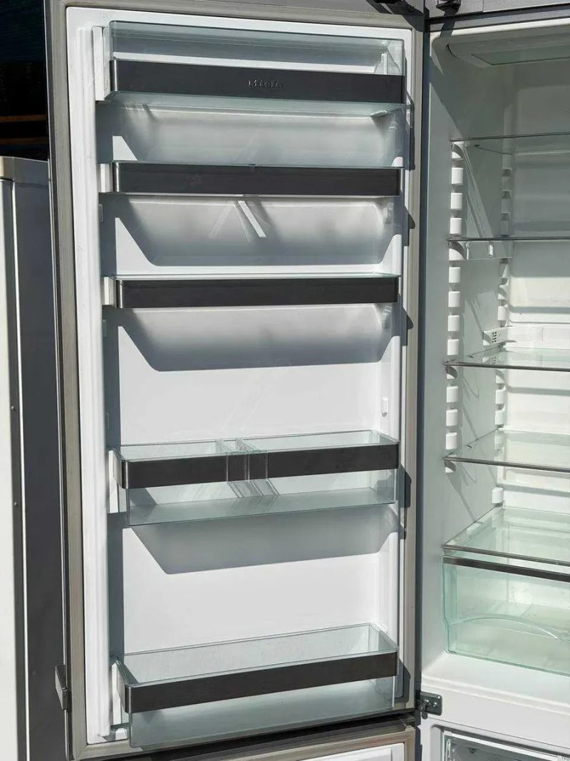 Холодильник б/в Miele No Frost 200см металік ГАРАНТІЯ #08377 — фото 7