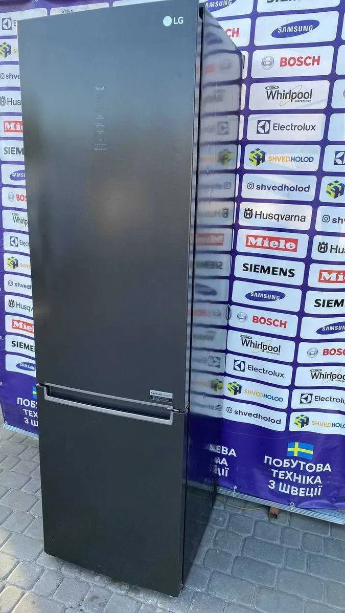 Холодильник б/в преміального класу LG 200/60/60 Графіт No Frost #08408 — фото 2