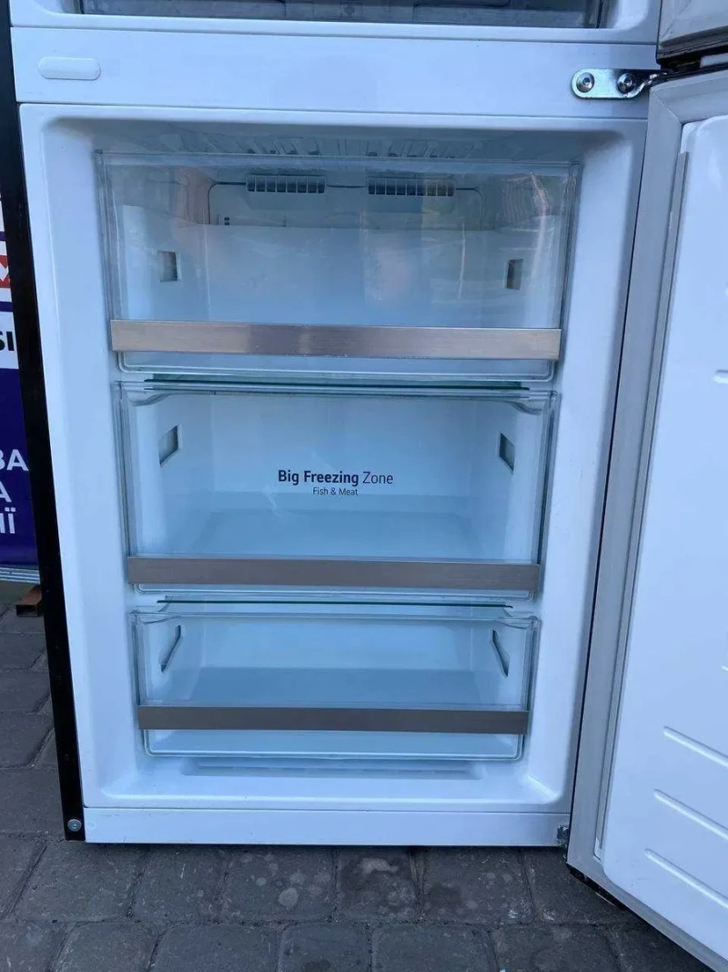 Холодильник б/в преміального класу LG 200/60/60 Графіт No Frost #08408 — фото 6