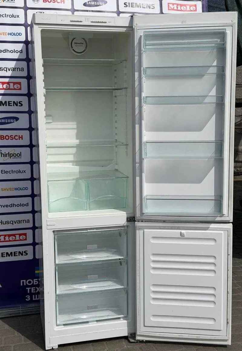 Холодильник б/в з Європи Miele No Frost 369л  обслужений #07460 — фото 4