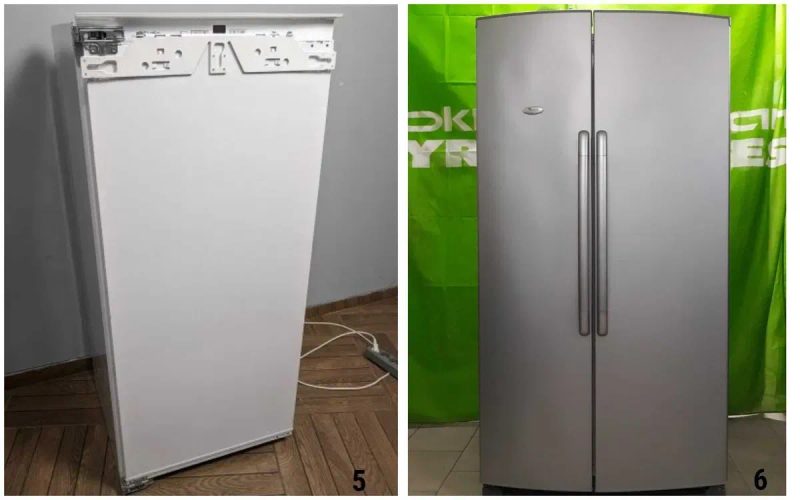 Холодильник широкий SAMSUNG Side-by-side No Frost 178 трехдверный Б\у — фото 4